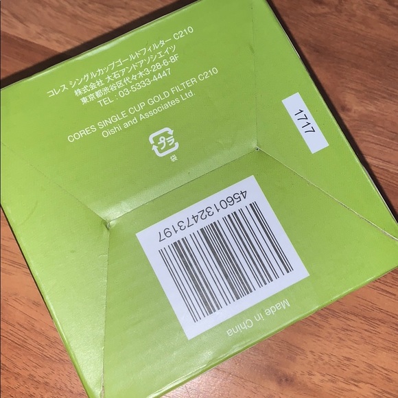 CORES Single Cup Gold Coffee Filter C210 - Picture 12 of 12